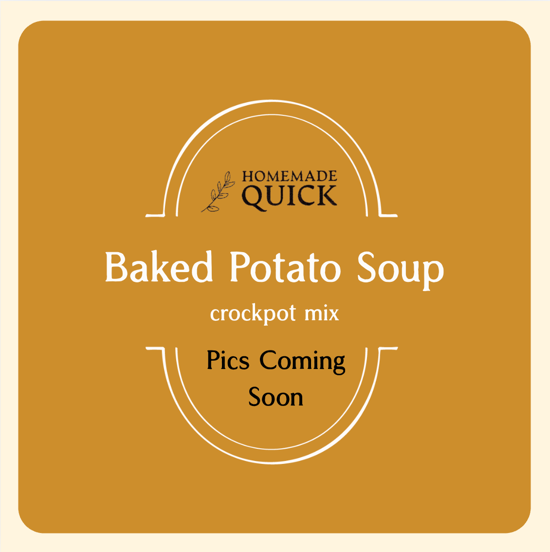 Baked Potato Soup Crock Pot Mix