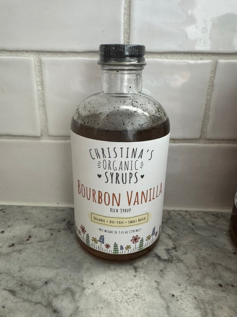 Bourbon Vanilla 2:1 Syrup (organic ingredients)