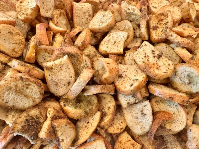 Bagel Chips: Garlic Herb Parmesan (8oz)