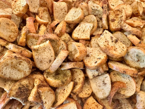 Bagel Chips: Garlic Herb Parmesan (8oz)